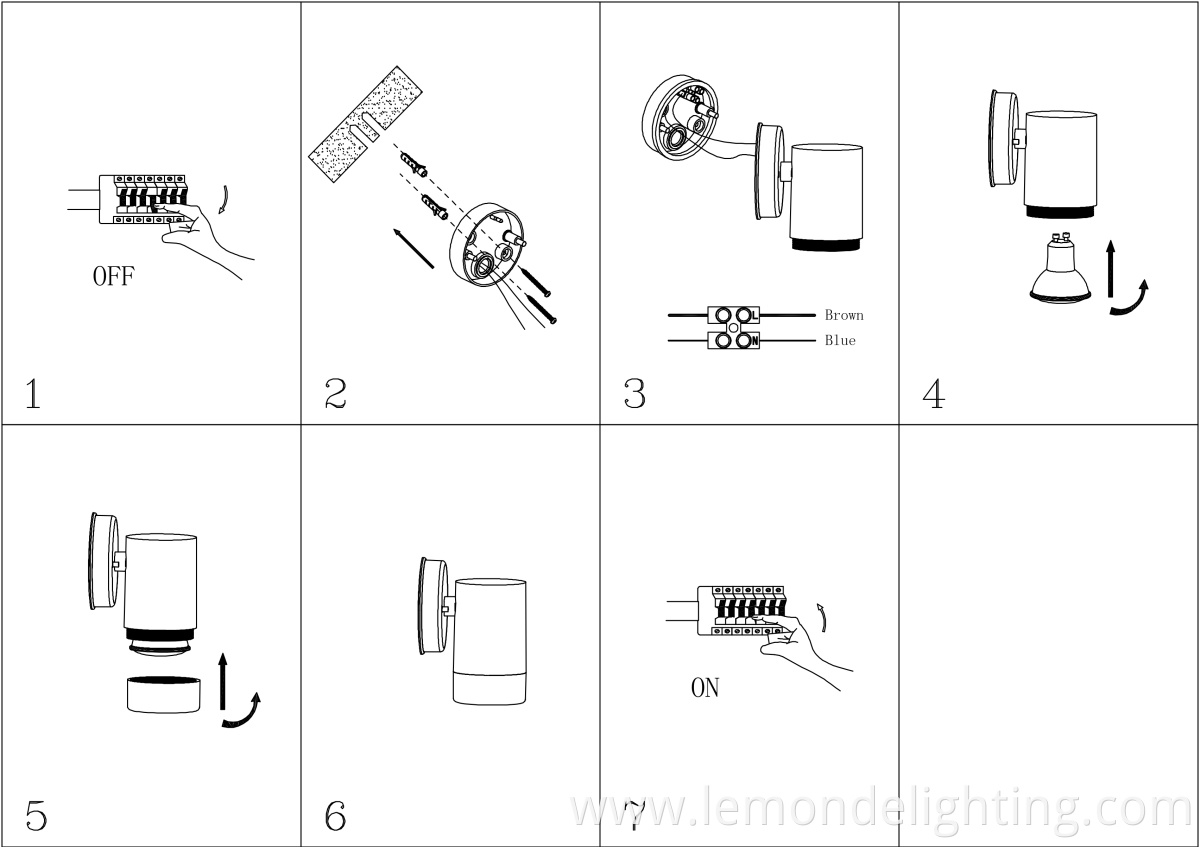 Outdoor surface-mounted wall lantern